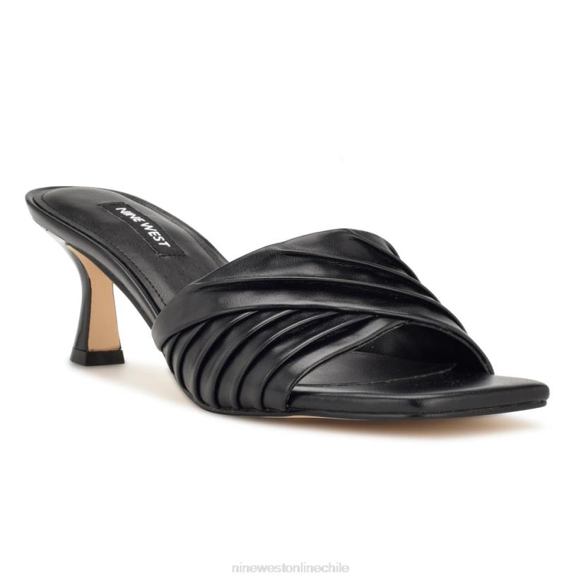 Nine West sandalias de tacón azala 2Z2T262 negro Nine West cartera negra