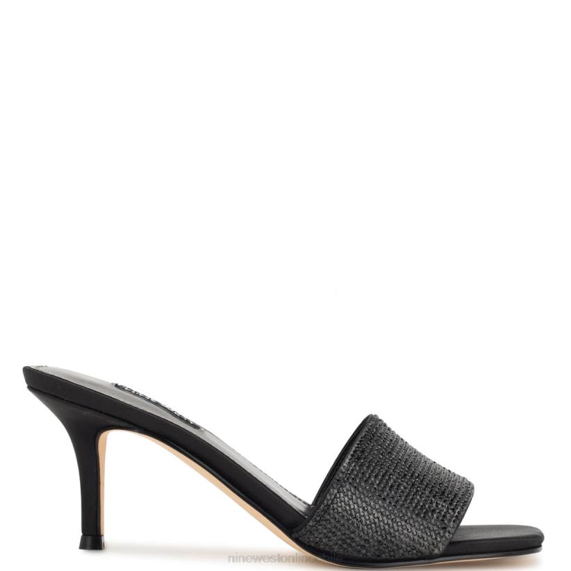Nine West sandalias de tacón con strass donnah 2Z2T239 negro Nine West shoes