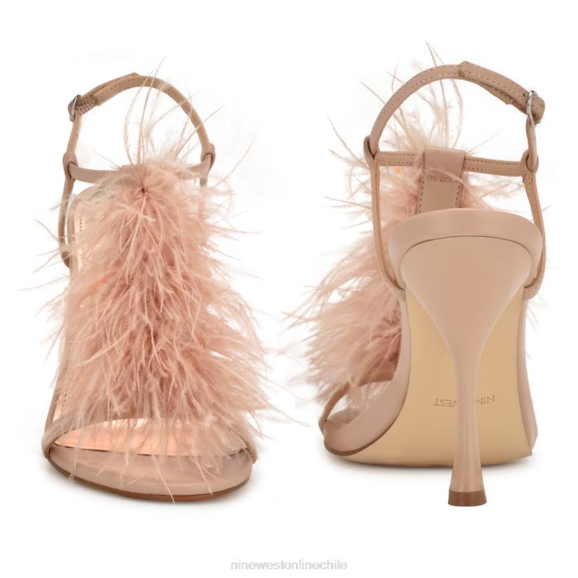 Nine West sandalias de tacón con tira en el tobillo 2Z2T1752 apenas desnudo Nine West sandals