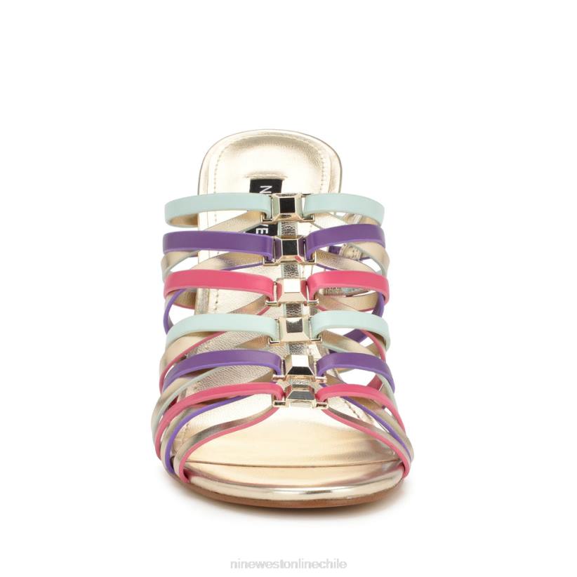 Nine West sandalias de tacón imprescindibles 2Z2T151 oro múltiple Nine West zapatillas chile