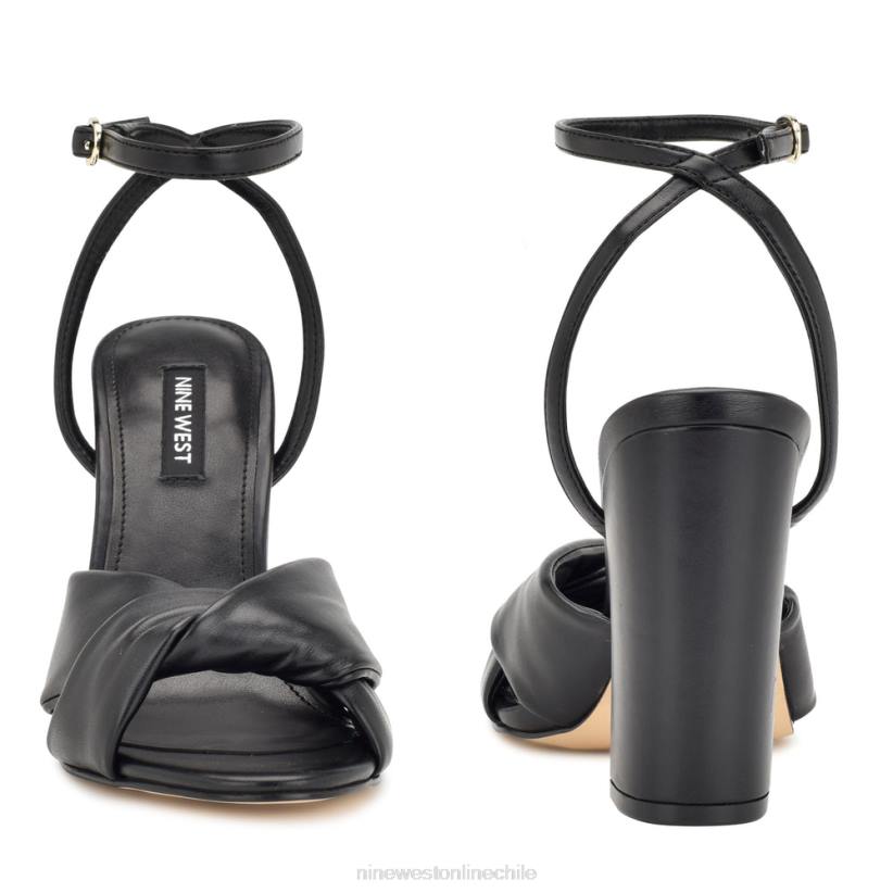 Nine West sandalias de tacón larisa 2Z2T1755 negro Nine West chile outlet