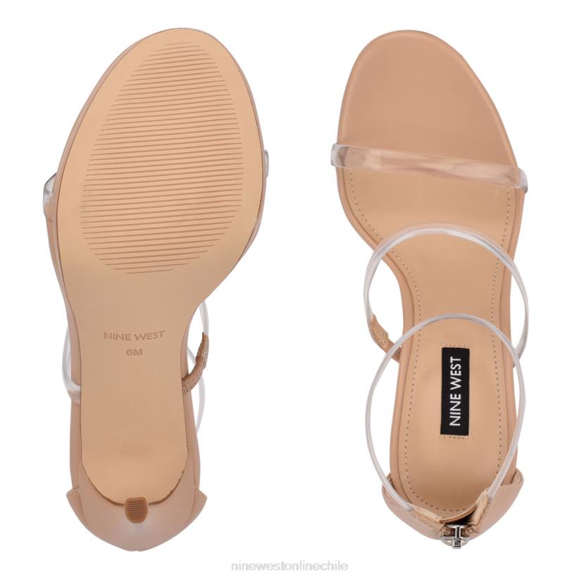 Nine West sandalias de tacón leah 2Z2T539 rubor claro/cálido Nine West shoes