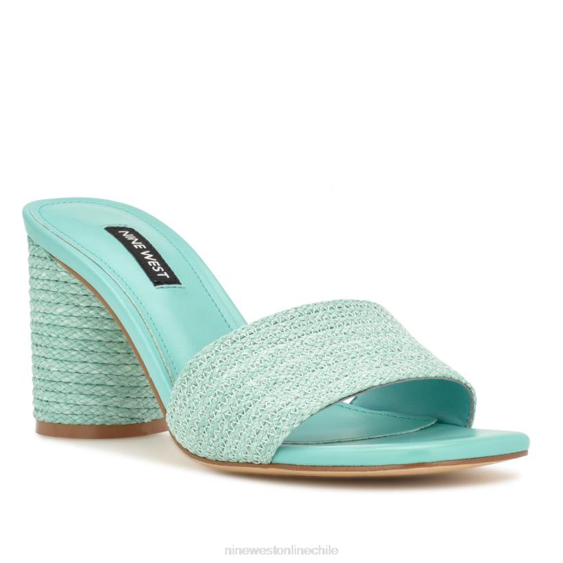 Nine West sandalias de tacón mapeli 2Z2T144 azul agua Nine West sandals