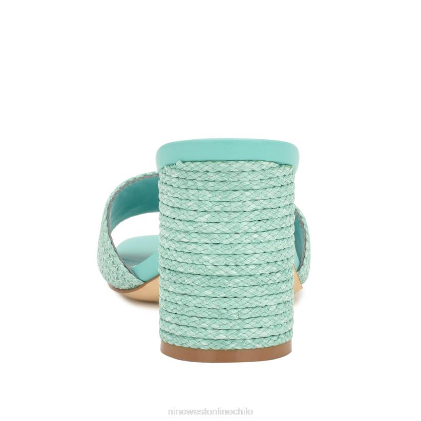 Nine West sandalias de tacón mapeli 2Z2T144 azul agua Nine West sandals