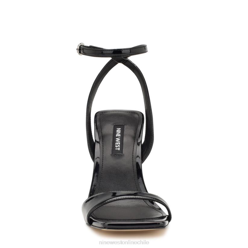 Nine West sandalias de tacón maris 2Z2T223 charol negro Nine West zapatillas chile