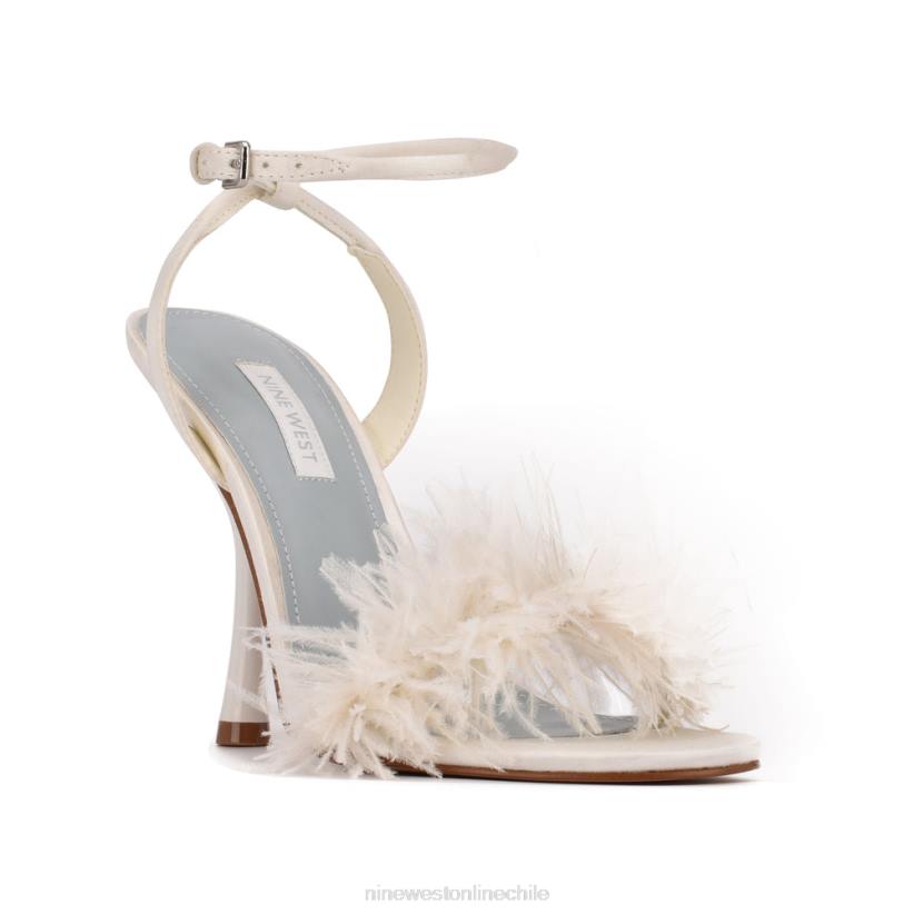 Nine West sandalias de tacón milano 2Z2T1753 satén marfil Nine West zapatillas chile