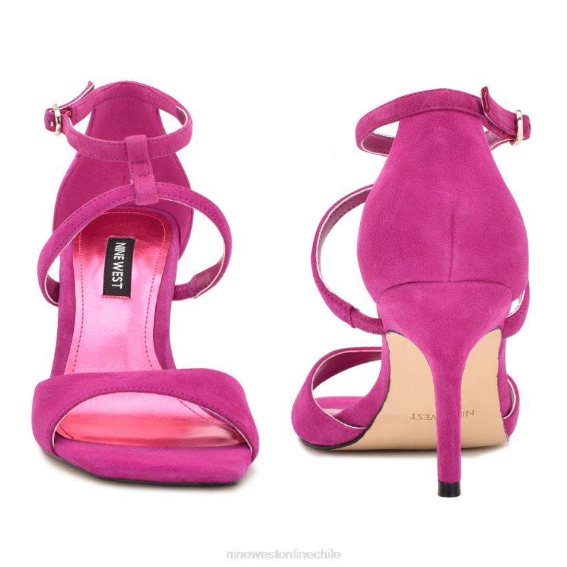 Nine West sandalias de tacón suspiros 2Z2T461 gamuza rosa Nine West shoes