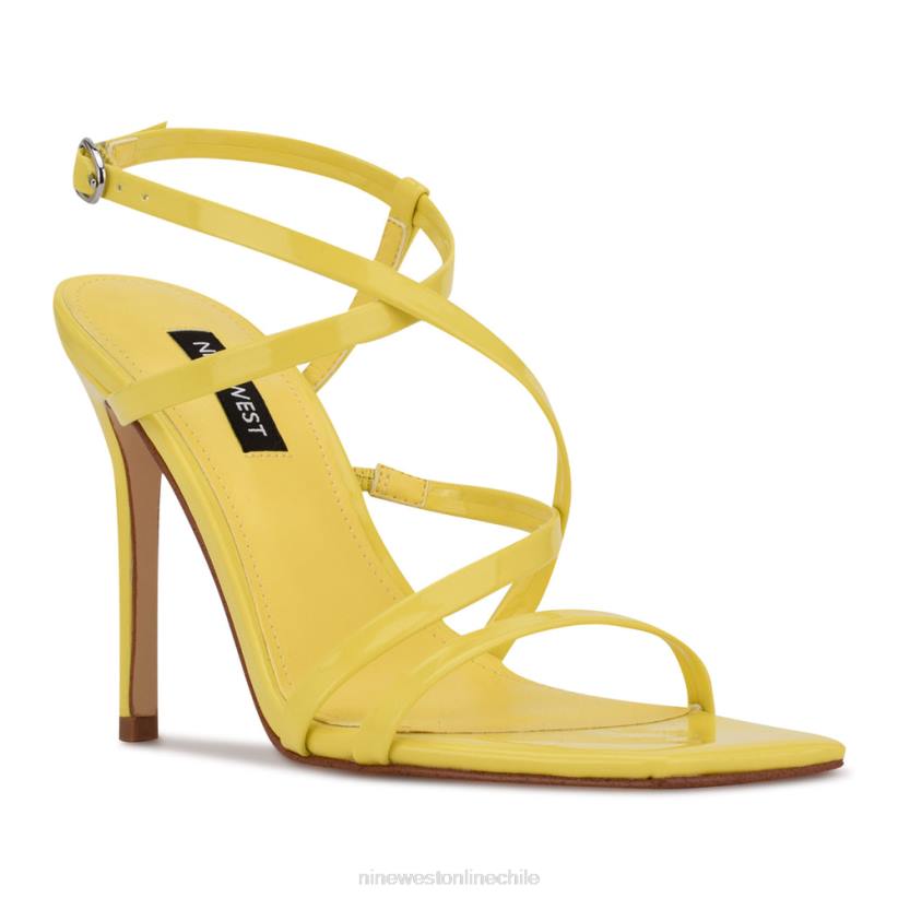 Nine West sandalias de tacón tipo tila 2Z2T553 amarillo Nine West zapatillas chile