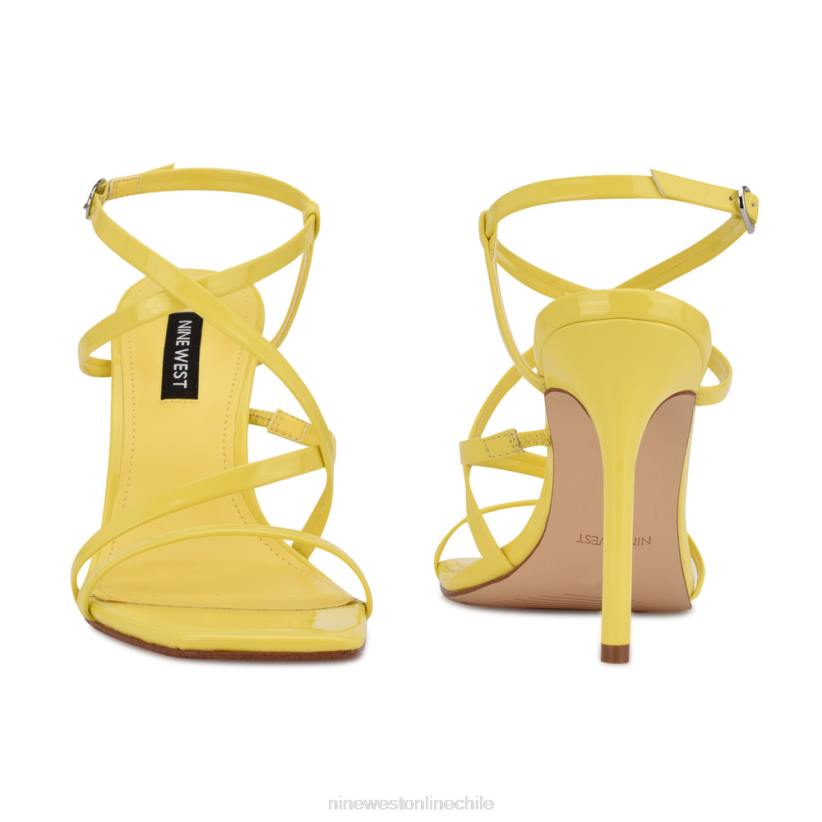 Nine West sandalias de tacón tipo tila 2Z2T553 amarillo Nine West zapatillas chile