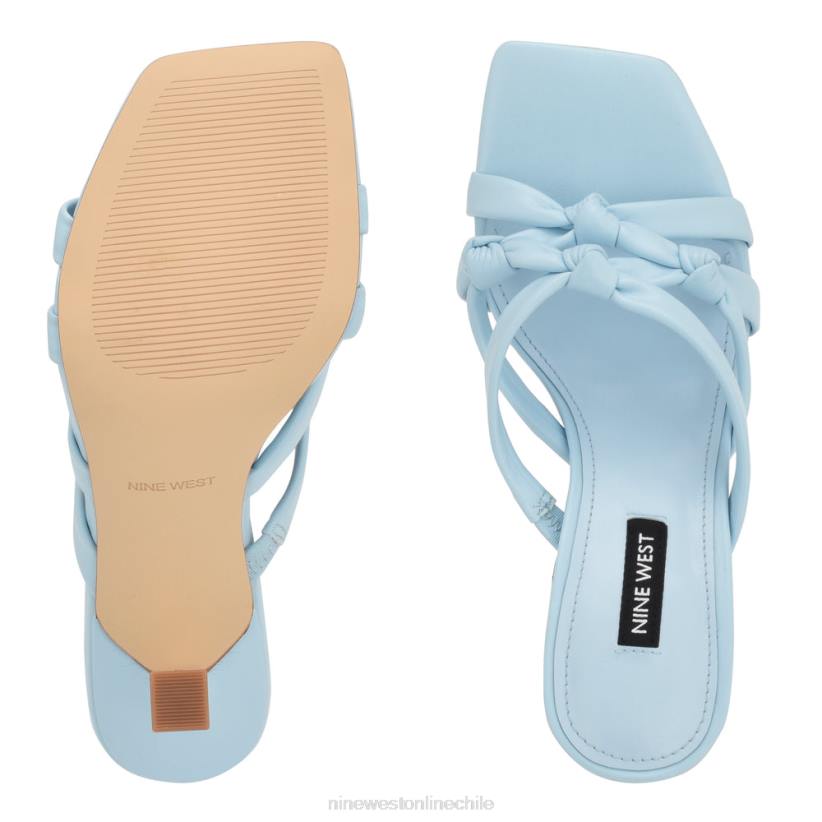 Nine West sandalias de tacón yeander 2Z2T264 azul cielo Nine West sandals