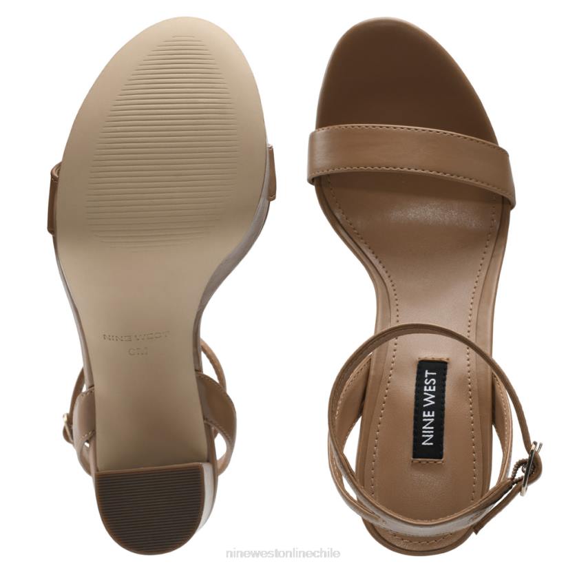 Nine West sandalias de vestir con plataforma uknow 2Z2T470 bronceado claro Nine West chile carteras
