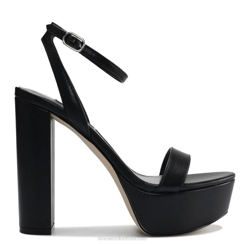 Nine West sandalias de vestir con plataforma uknow 2Z2T471 negro Nine West chile outlet