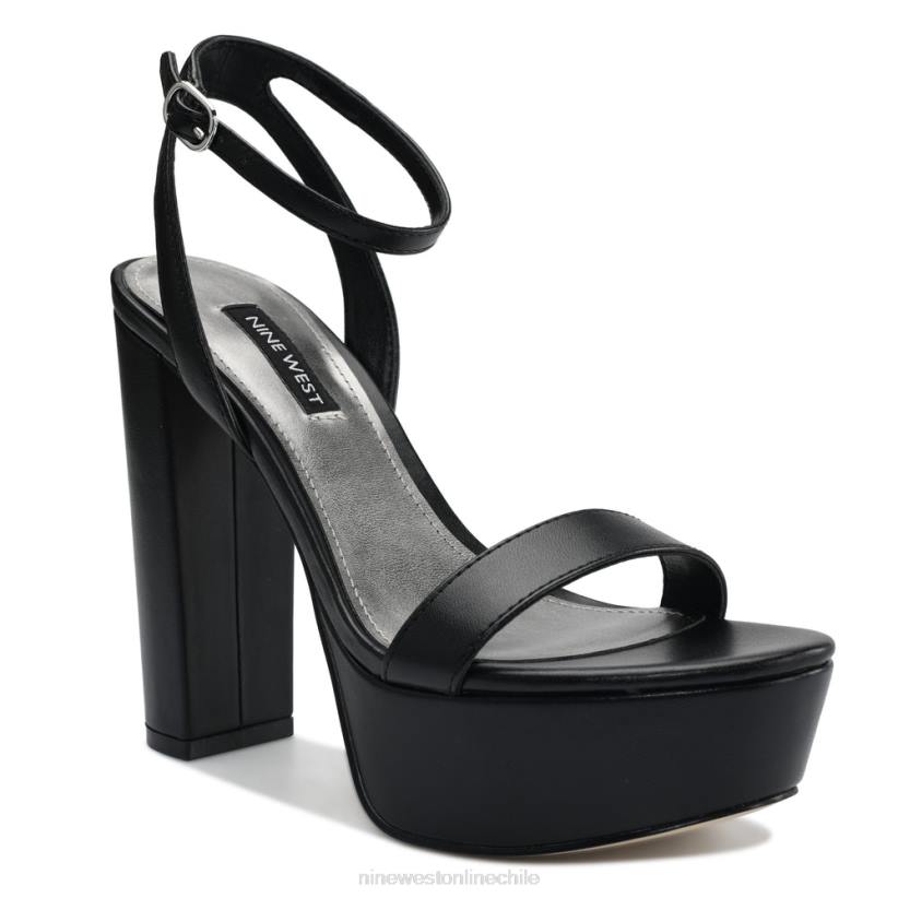 Nine West sandalias de vestir con plataforma uknow 2Z2T471 negro Nine West chile outlet