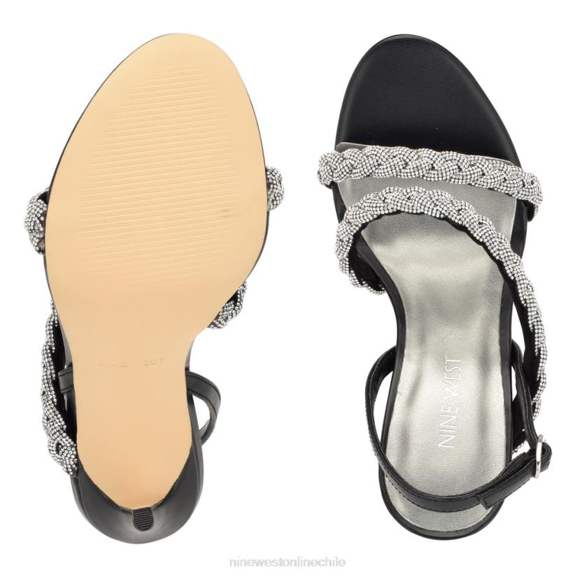 Nine West sandalias de vestir con tacón alto 2Z2T382Nine West cartera negra