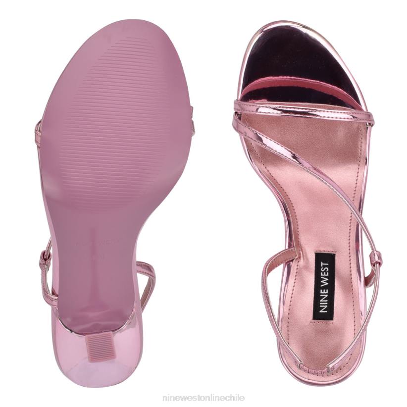 Nine West sandalias de vestir isaw 2Z2T1982 rosa metalizado Nine West chile carteras