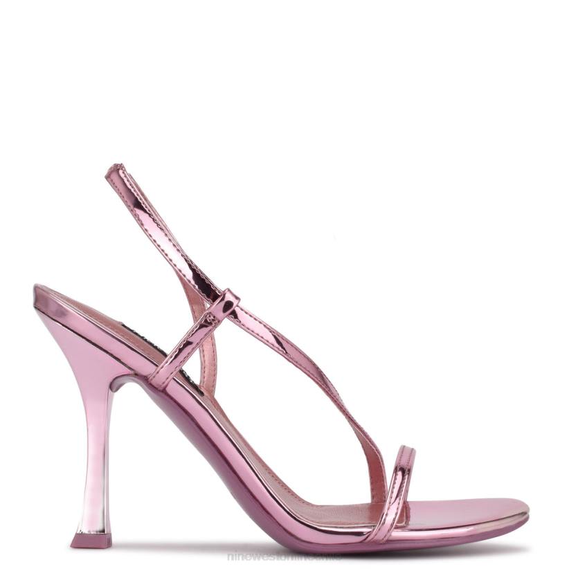 Nine West sandalias de vestir isaw 2Z2T571 rosa metalizado Nine West zapatillas chile