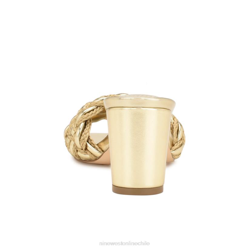 Nine West sandalias driah con tacón 2Z2T213 platino Nine West chile outlet