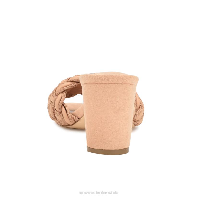 Nine West sandalias driah con tacón 2Z2T214 rubor oscuro Nine West cartera negra