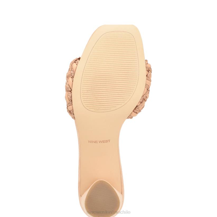 Nine West sandalias driah con tacón 2Z2T214 rubor oscuro Nine West cartera negra