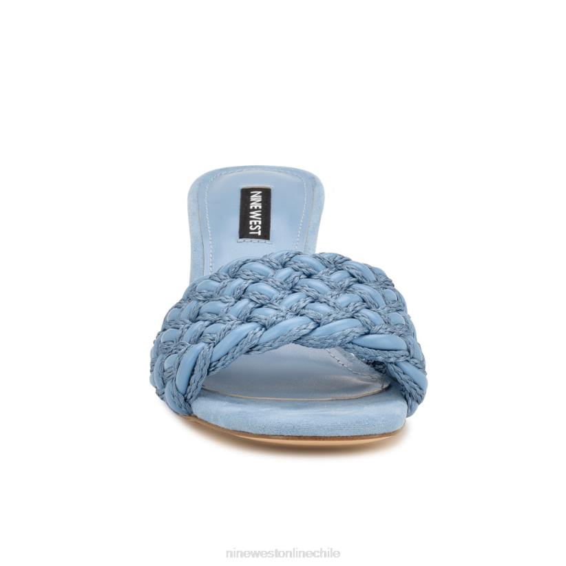 Nine West sandalias driah con tacón 2Z2T215 azul Nine West shoes