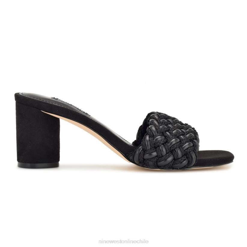 Nine West sandalias driah con tacón 2Z2T216 negro Nine West sandals