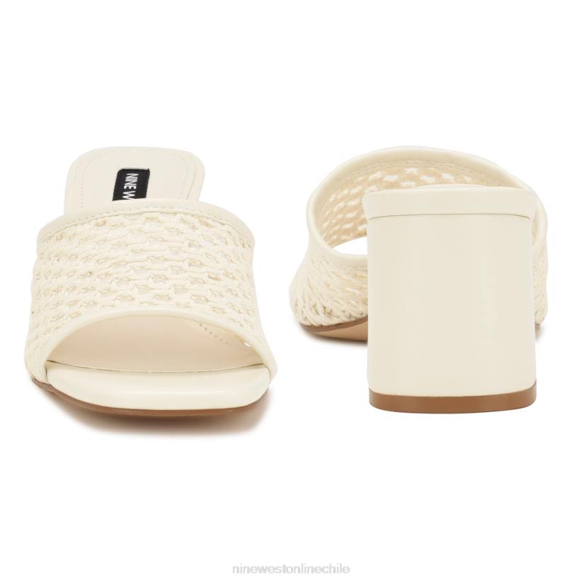 Nine West sandalias galant con tacón cuadrado 2Z2T344 blanco Nine West chile carteras