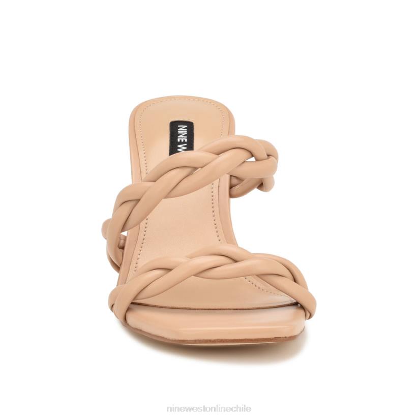 Nine West sandalias garita con tacón cuadrado 2Z2T225 rubor cálido Nine West chile outlet