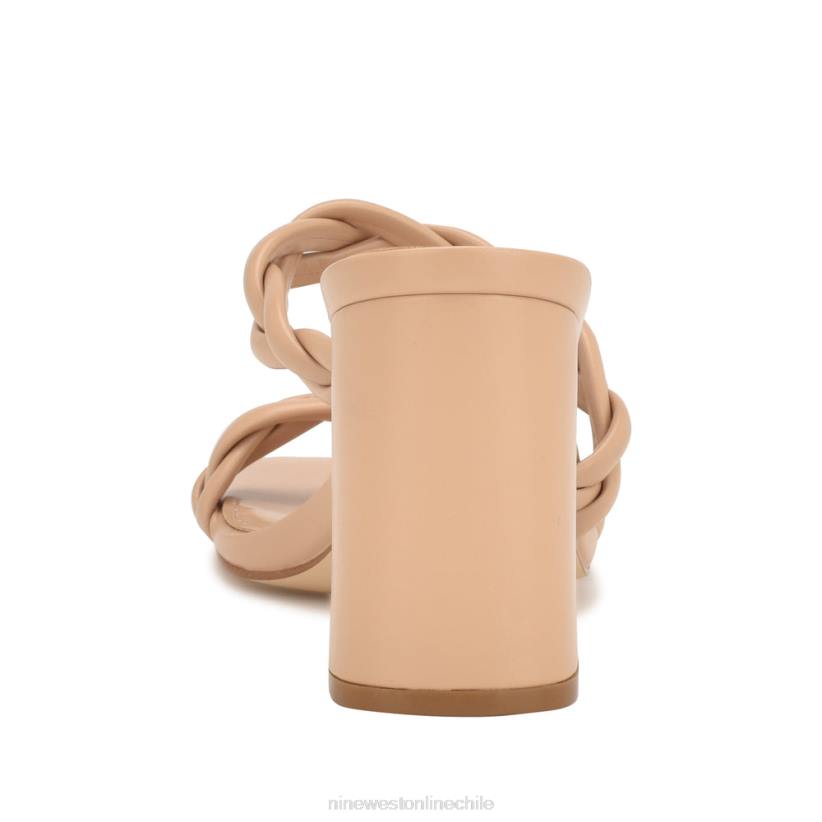 Nine West sandalias garita con tacón cuadrado 2Z2T225 rubor cálido Nine West chile outlet