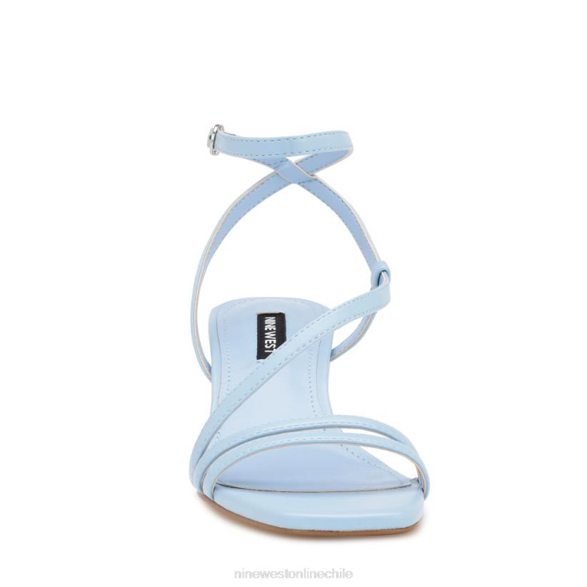 Nine West sandalias georga con tacón cuadrado 2Z2T192 azul claro Nine West sandals