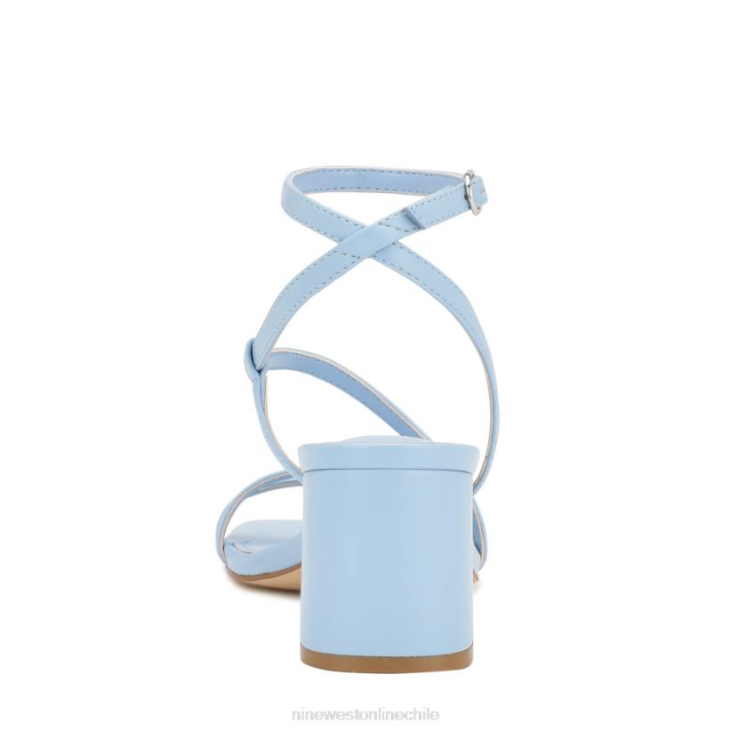 Nine West sandalias georga con tacón cuadrado 2Z2T192 azul claro Nine West sandals