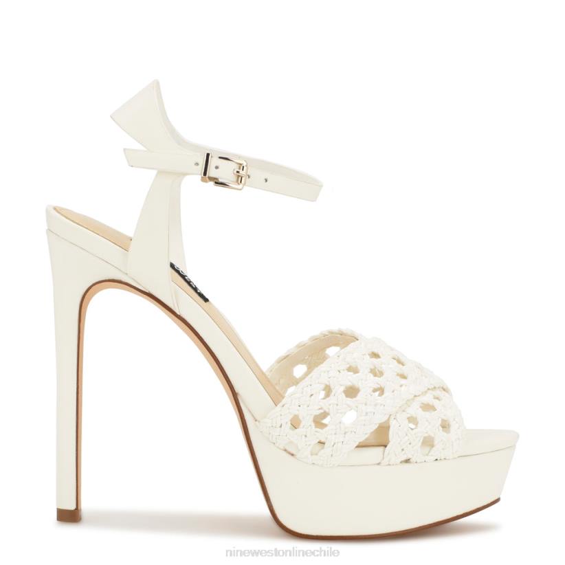 Nine West sandalias grecia plataforma 2Z2T153 blanco Nine West chile outlet