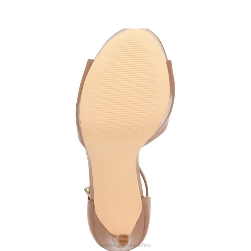 Nine West sandalias grilo con plataforma y correa en el tobillo 2Z2T188 patente de arcilla Nine West chile carteras
