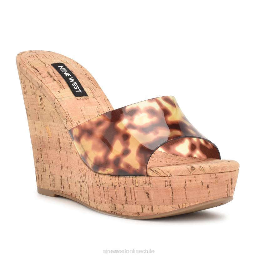 Nine West sandalias herden con cuña 2Z2T194 tortuga Nine West chile carteras
