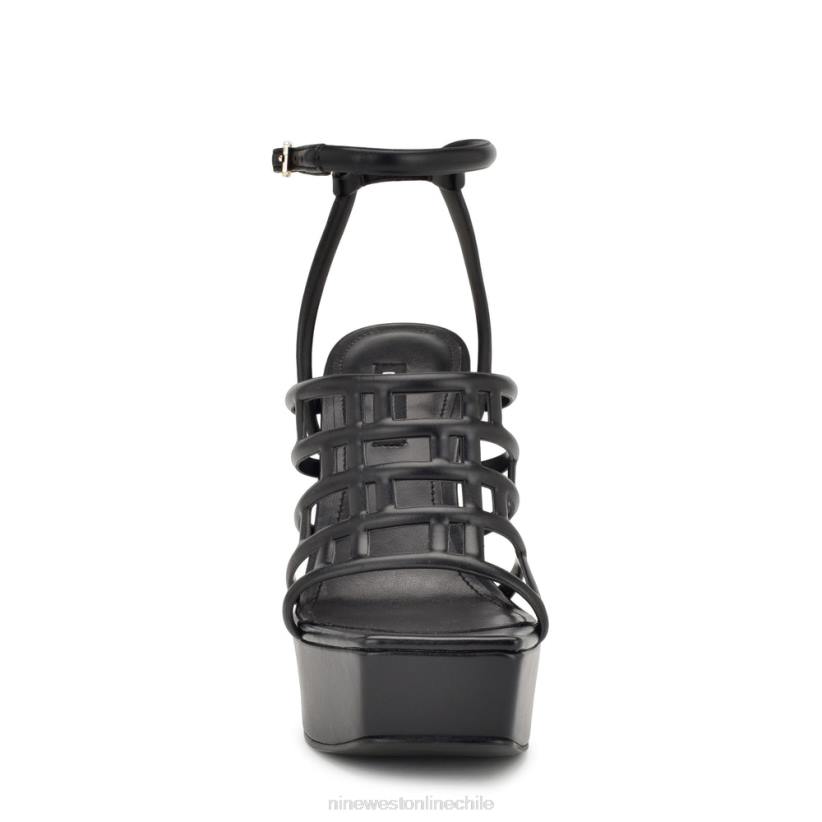 Nine West sandalias kelinda con plataforma y tira en el tobillo 2Z2T1747 negro Nine West zapatillas chile