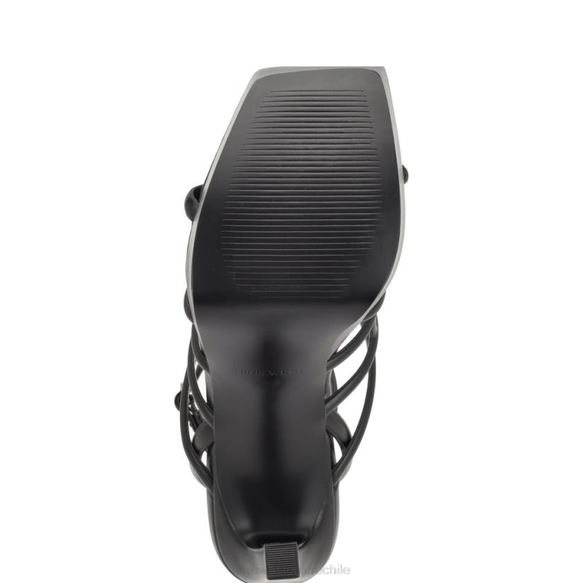 Nine West sandalias kelinda con plataforma y tira en el tobillo 2Z2T1747 negro Nine West zapatillas chile
