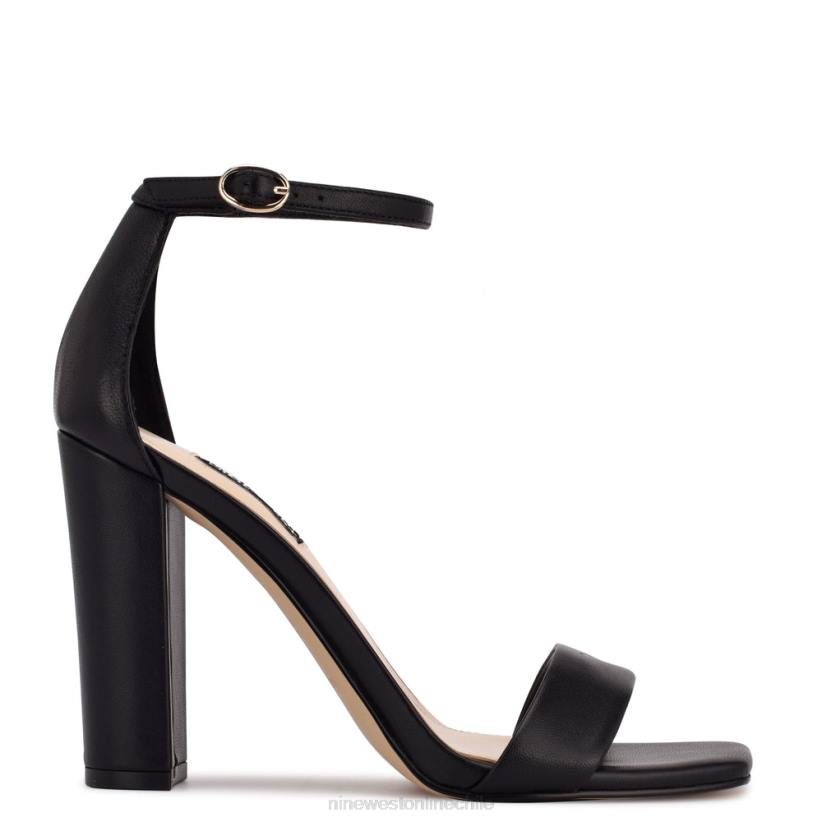 Nine West sandalias marrie con tira en el tobillo 2Z2T493 cuero negro Nine West zapatillas chile