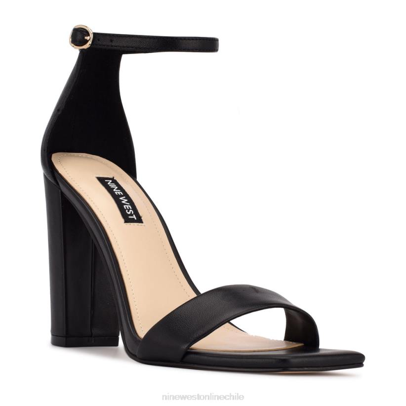 Nine West sandalias marrie con tira en el tobillo 2Z2T493 cuero negro Nine West zapatillas chile