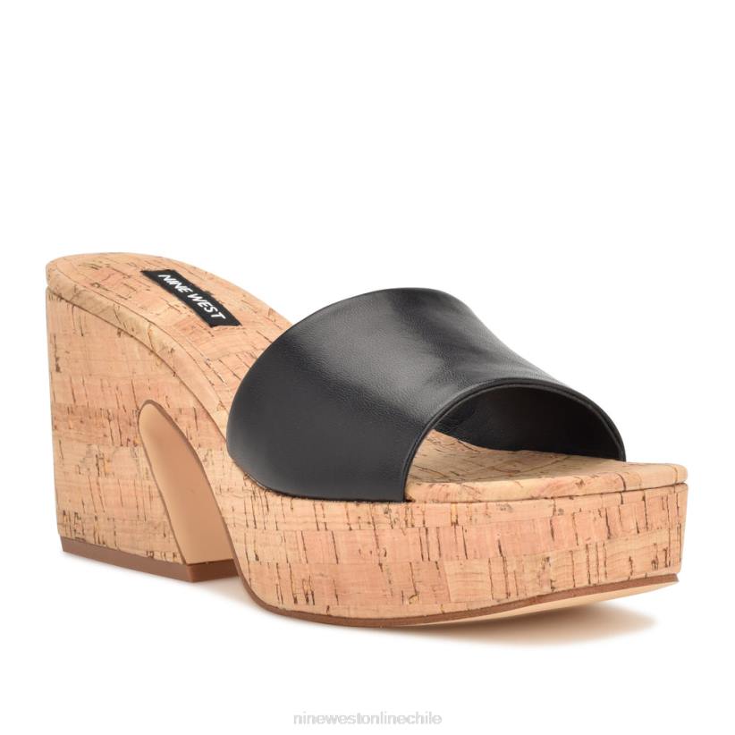 Nine West sandalias oklee con plataforma 2Z2T207 negro azabache Nine West chile outlet