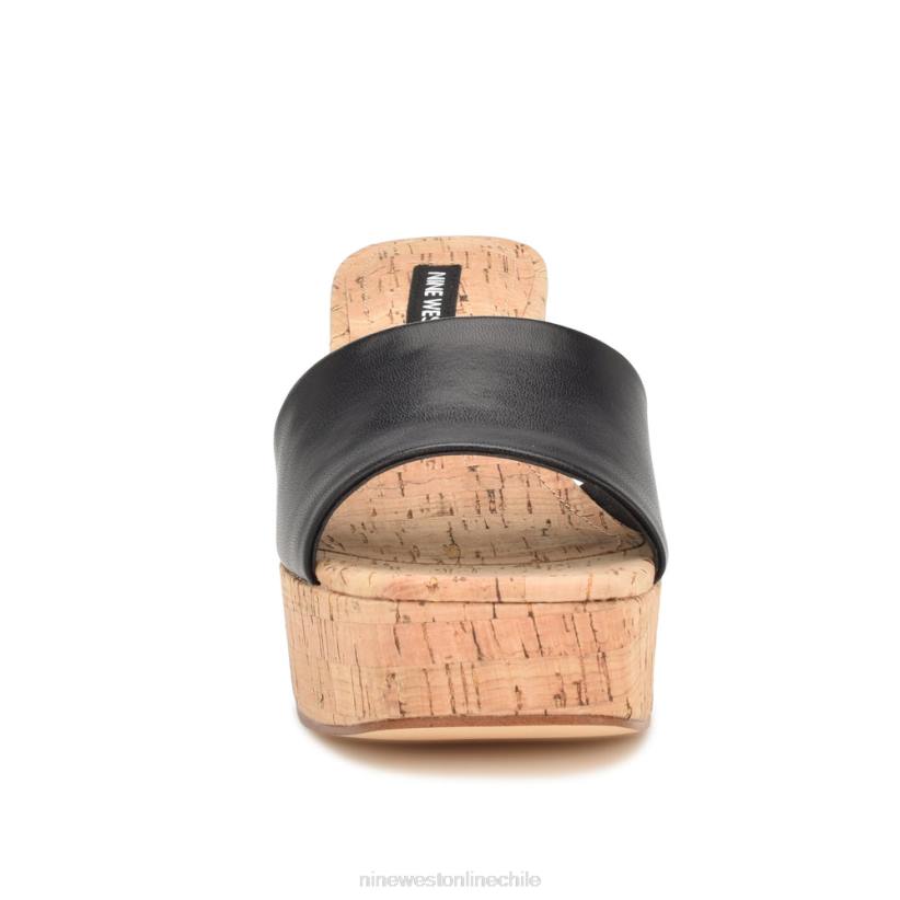 Nine West sandalias oklee con plataforma 2Z2T207 negro azabache Nine West chile outlet