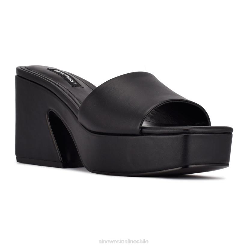 Nine West sandalias oklee con plataforma 2Z2T208 negro Nine West cartera negra