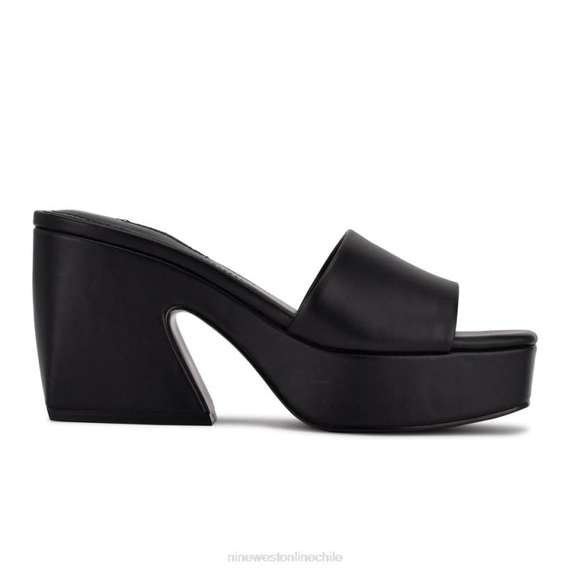 Nine West sandalias oklee con plataforma 2Z2T208 negro Nine West cartera negra