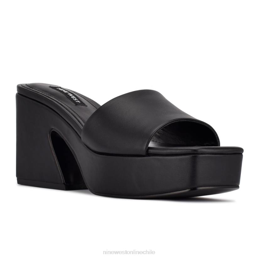 Nine West sandalias oklee con plataforma 2Z2T208 negro Nine West cartera negra