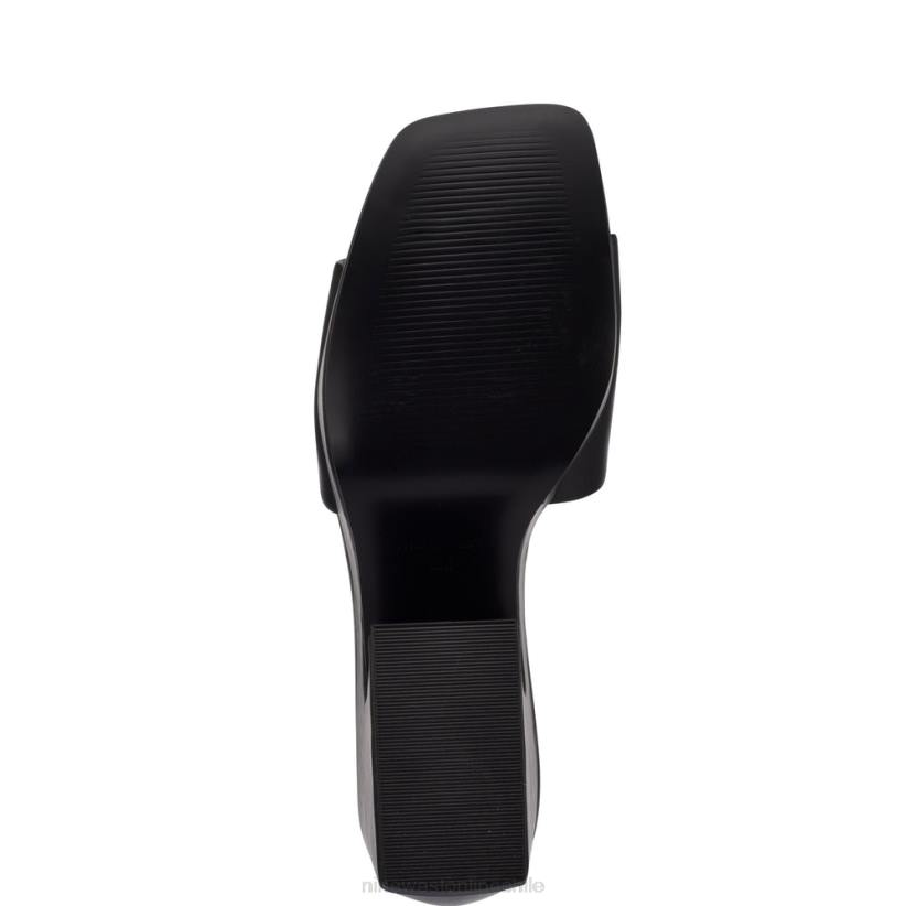 Nine West sandalias oklee con plataforma 2Z2T208 negro Nine West cartera negra