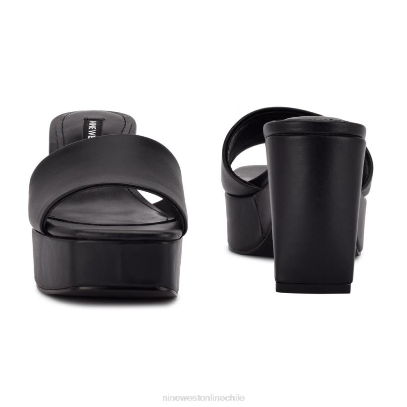 Nine West sandalias oklee con plataforma 2Z2T208 negro Nine West cartera negra