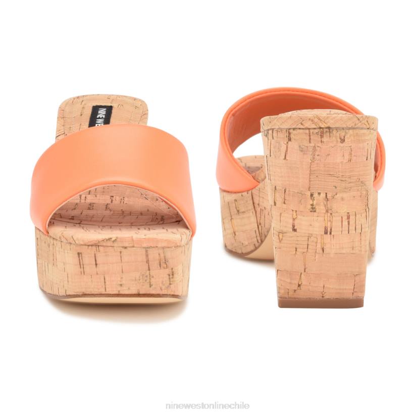 Nine West sandalias oklee con plataforma 2Z2T242 naranja perfecto Nine West chile carteras