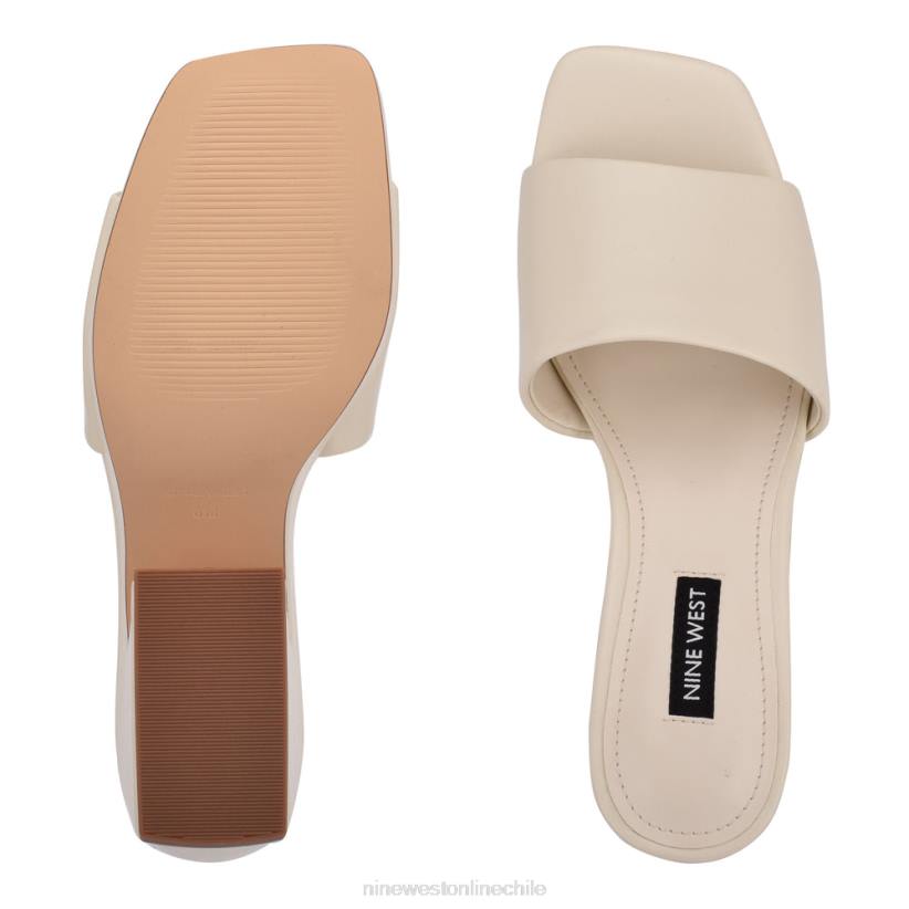 Nine West sandalias oklee con plataforma 2Z2T601 crema elegante Nine West zapatillas chile