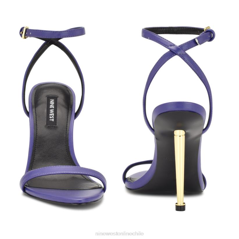 Nine West sandalias reina con tira en el tobillo 2Z2T1815 morado medio Nine West chile outlet