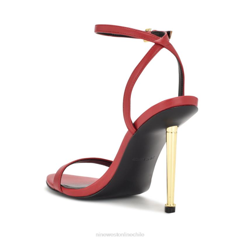 Nine West sandalias reina con tira en el tobillo 2Z2T389 rojo Nine West shoes