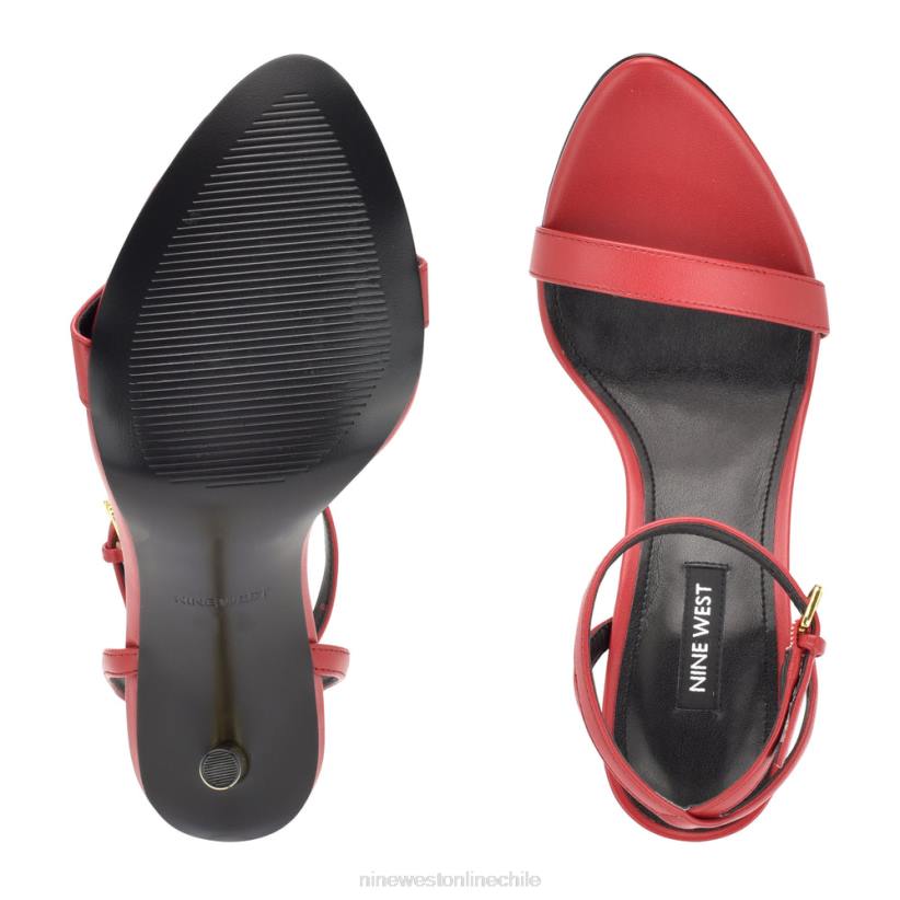 Nine West sandalias reina con tira en el tobillo 2Z2T389 rojo Nine West shoes
