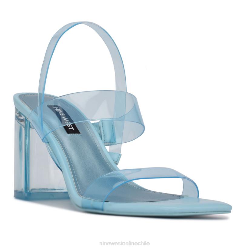 Nine West sandalias tacon tenia 2Z2T1951 azul Nine West zapatillas chile